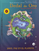 Dibujo del mundo que comienza otra vuelta sobre su eje. Lucía Echevarría F.