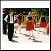Andr&eacute;s, Francia y otros ni&ntilde;os, bailarines de la Escuela de San Jos&eacute;. A&ntilde;o 2003. Foto de J. Pablo Y&aacute;nez B.