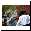 Vueeeelta, segundo y tercer paso  de nuestra cueca en la Plaza de Armas de San jos&eacute; de Maipo. Foto de Juan Pablo Y&aacute;nez B.