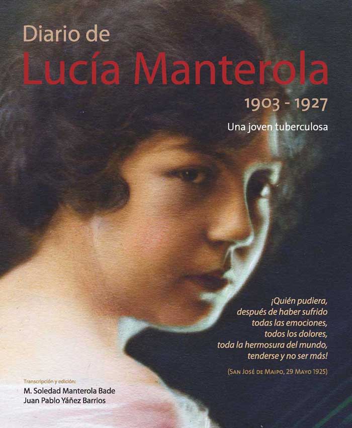 Primera tapa del diario de Luc&iacute;a Manterola