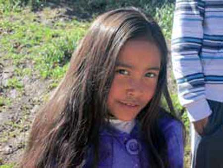 FERNANDA, UNA DE LOS MUCHOS NIÑOS QUE JUGARÁN EN LA PLAZA, PADRE HURTADO 