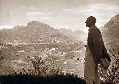 El escritor Herman Hesse