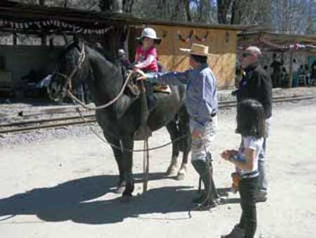 Y cómo no, hasta los caballos se dejaron ver el Día del Patrimonio Cultural