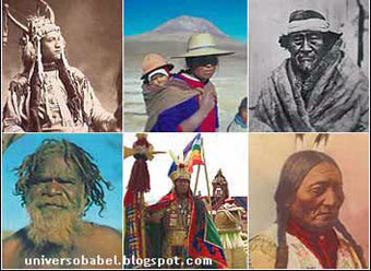 Diferentes etnias originarias.