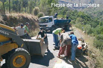 Fiesta de la Limpieza. Camino a Lagunillas.