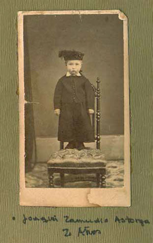 Joaquín Zamudio Astorga - 2 años.