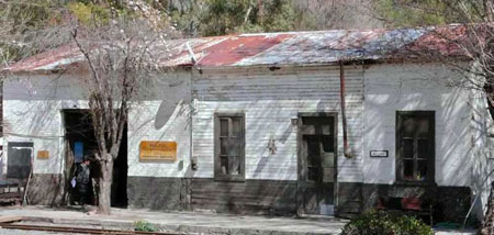 Edificio Estación El Melocotón, ayer.