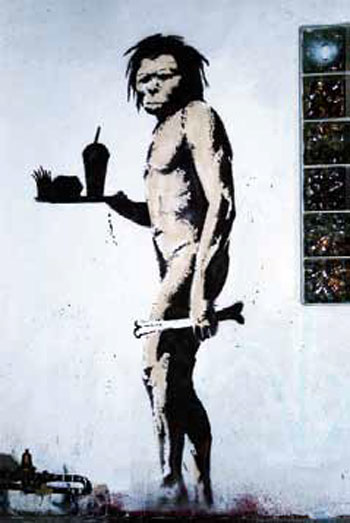 ILUSTRACIÓN DE BANKSY.