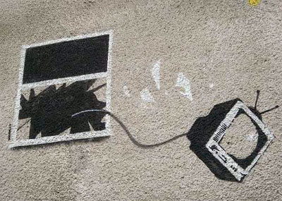 ILUSTRACIÓN DE BANKSY.