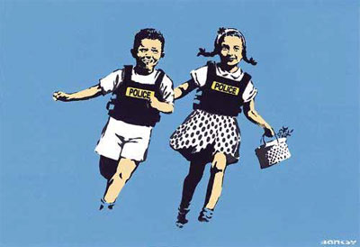 ILUSTRACIÓN DE BANKSY.