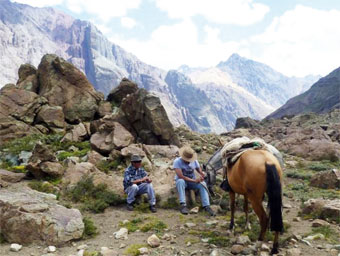 Haciendo un aro hacia El Clarillo.