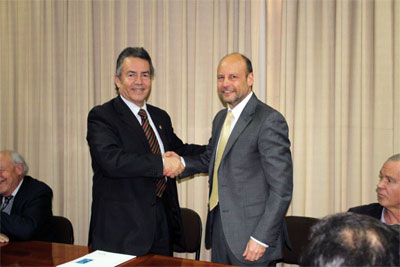 Javier González y Osvaldo Ledezma.