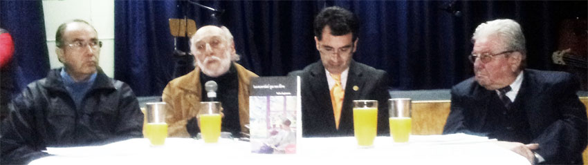 Lanzamiento de la novela de Tulio Espinosa &ldquo;La oscuridad que nos lleva&rdquo;.