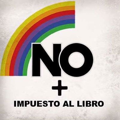NO más impuesto al libro.