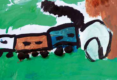 Gabriel Madariaga M. (7), 2°Básico, Escuela El Melocotón, año 2010.