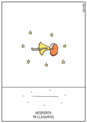 Despierta, ya llegamos.