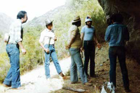 Algunos integrantes de la expedición.