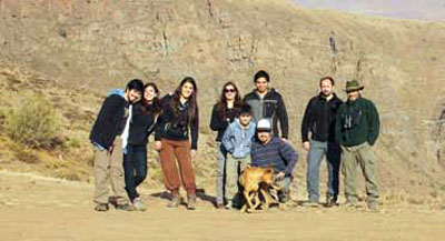 Grupo de voluntarios que participaron en el censo. Foto: Daniel Terán.