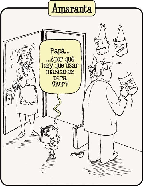 Caricatura : Amaranta