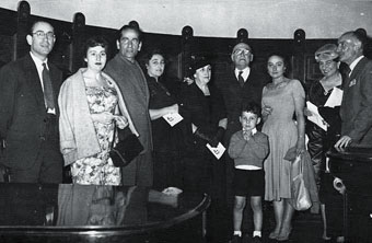 J. Balmes, Gracia, Miguel, Carmen, E. Barrios, Leonardo, Angélica, Damián