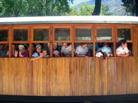 Grupo de niños en la segunda vuelta.