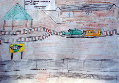 Estación El Melocotón, Sebastián Mardones A.(10 años), 5º Básico, año 2010